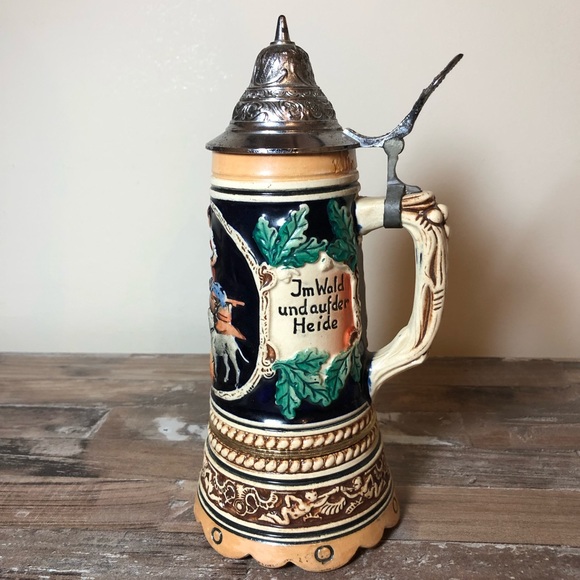 Vintage Beer Mug music Box - Picture 3 of 7